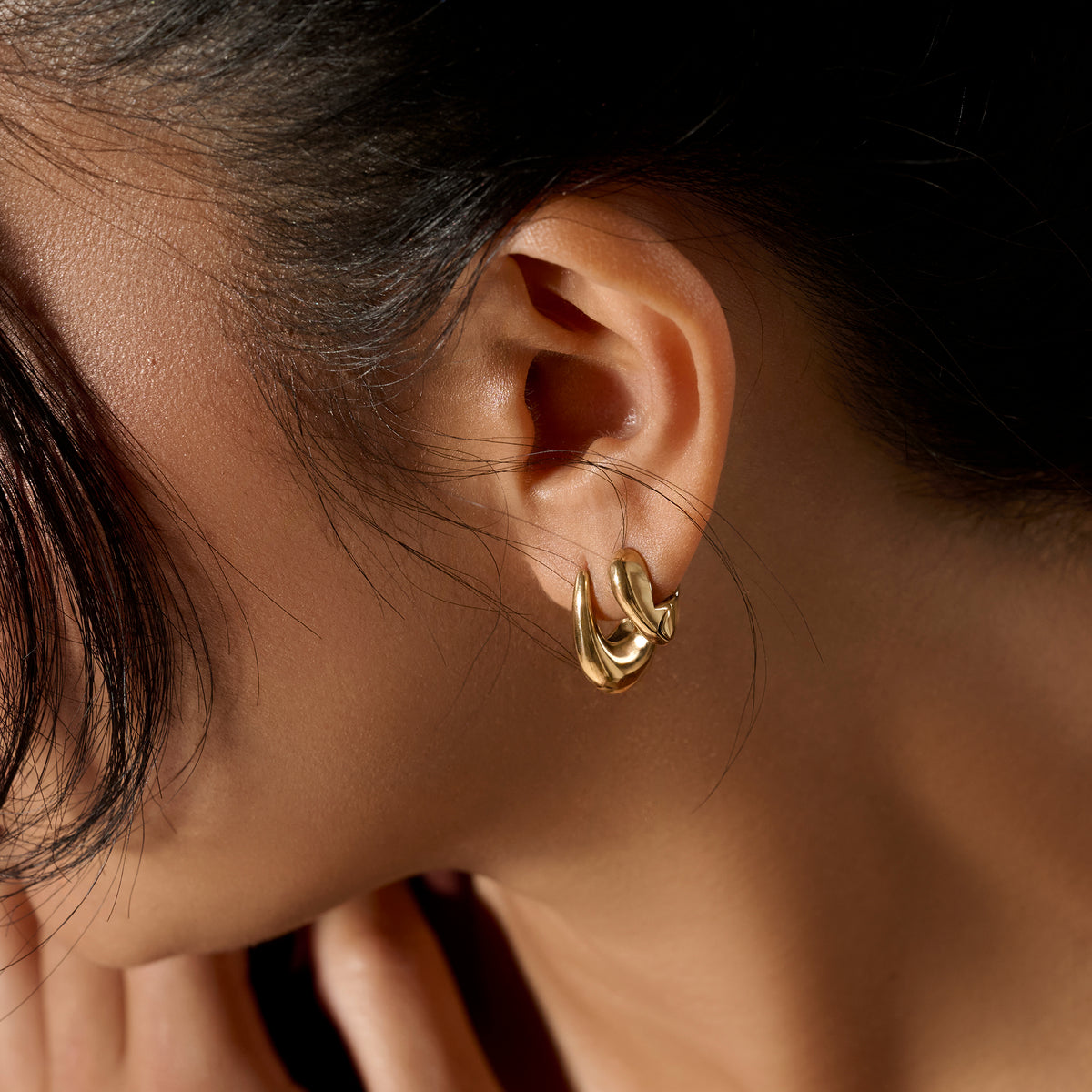 Lysandre Huggie Earrings