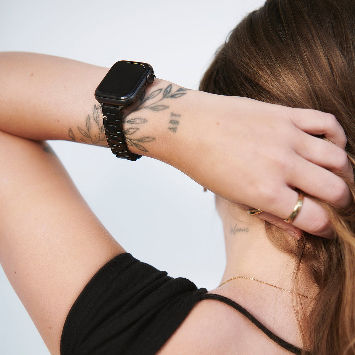 Best safe for skin stainless steel apple watch strap MIAJWL