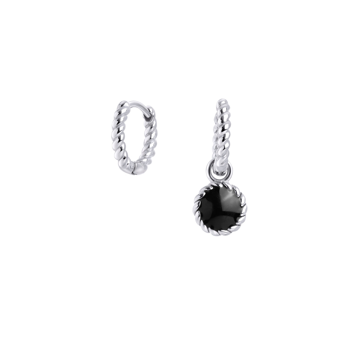 Ines Huggie Earrings